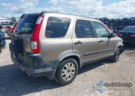 2006 Honda Cr-V Ex из США, поврежденный, VIN JHLRD78846C047606